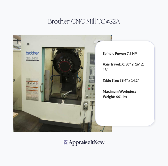 Brother CNC Mill TC-S2A