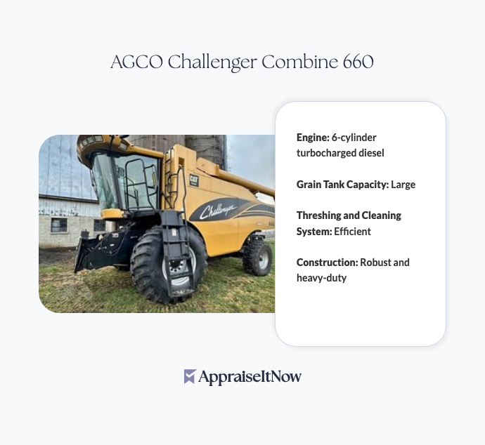 AGCO Challenger Combine 660