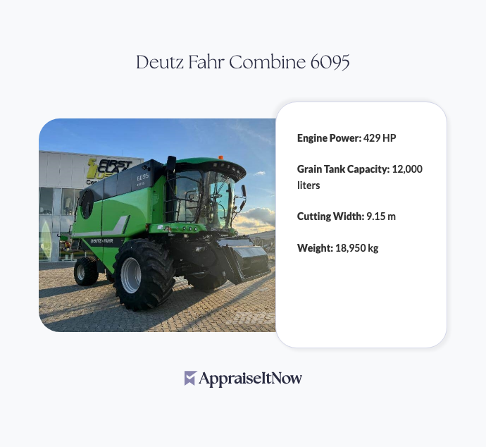Deutz Fahr Combine 6095