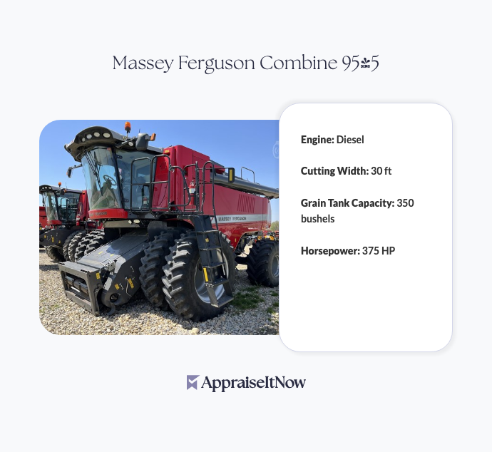 Massey Ferguson Combine 9545