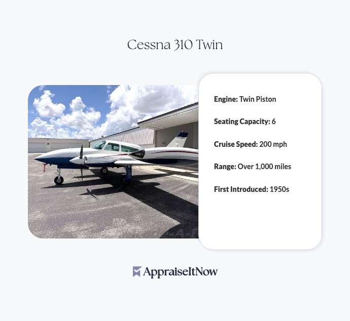 Facts of a Cessna 310 Twin