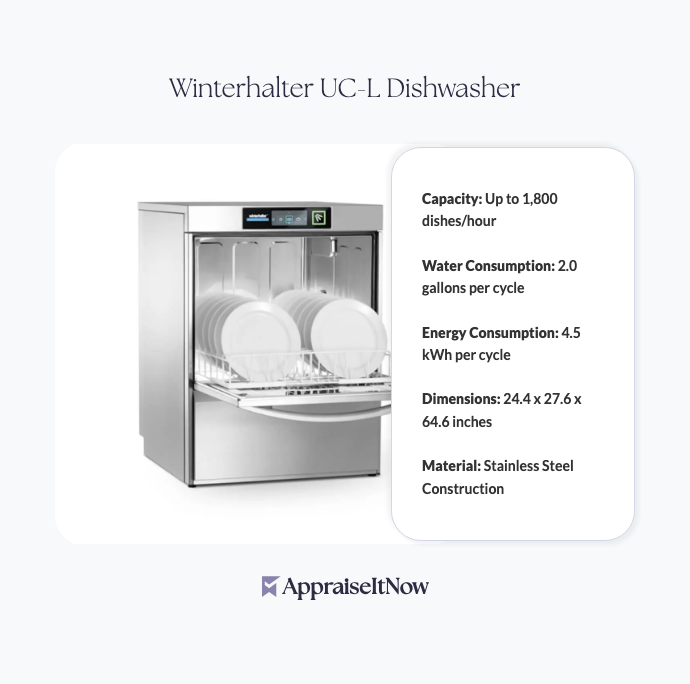 Winterhalter UC-L Dishwasher
