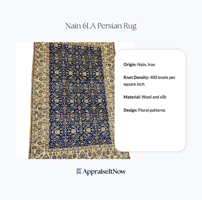 Facts of a Nain 6LA Persian Rug