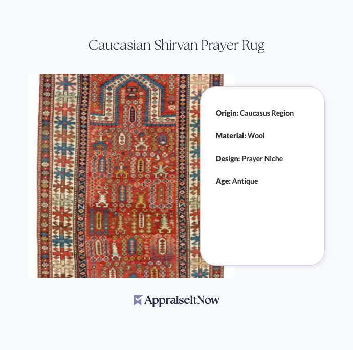 Facts of a Caucasian Shirvan Prayer Rug