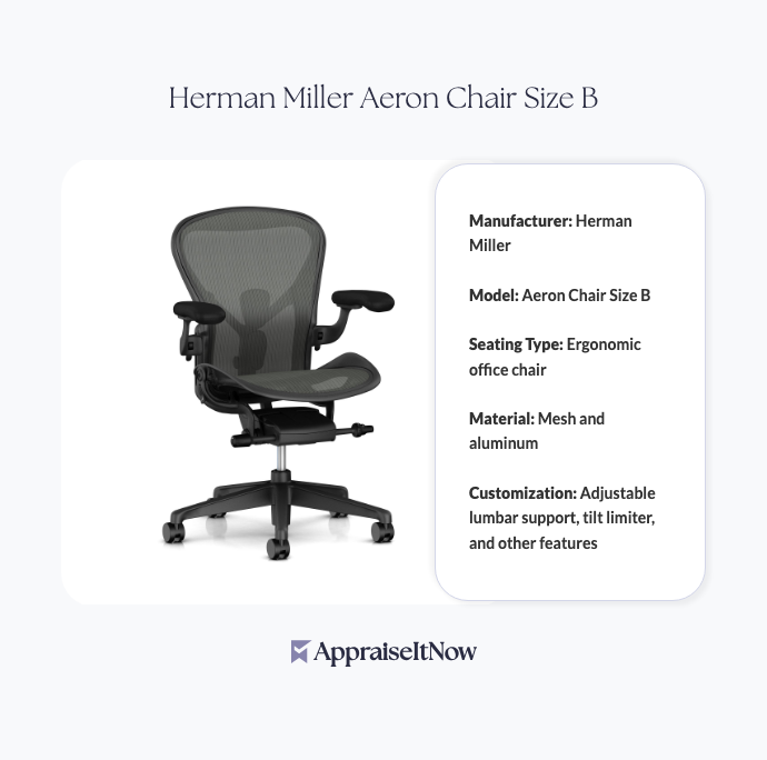 Facts of a Herman Miller Aeron Chair Size B