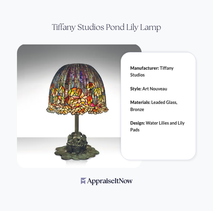 Facts of a Tiffany Studios Pond Lily Lamp