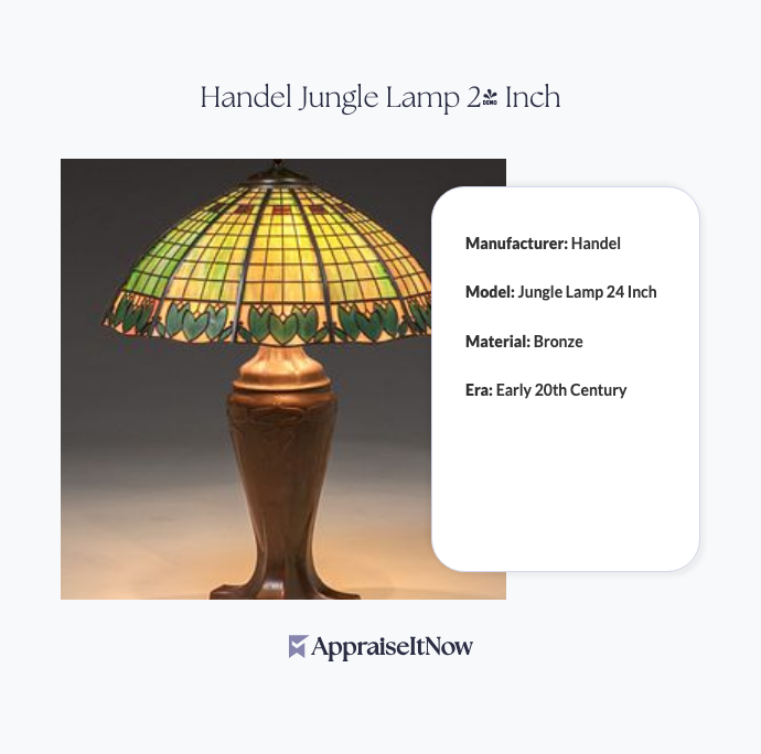 Facts of a Handel Jungle Lamp 24 Inch
