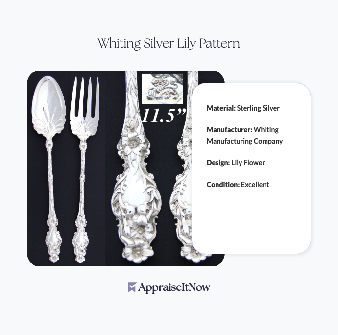 Facts of a Whiting Silver Lily Pattern