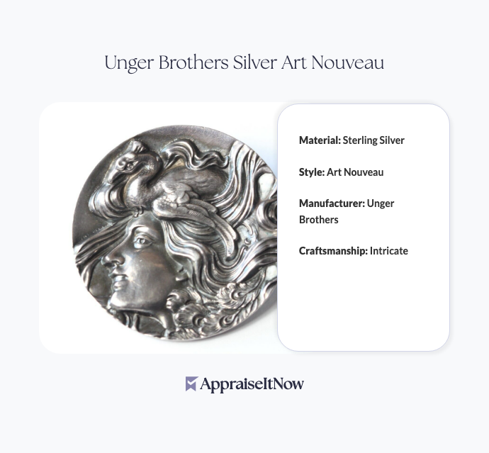Facts of an Unger Brothers Silver Art Nouveau