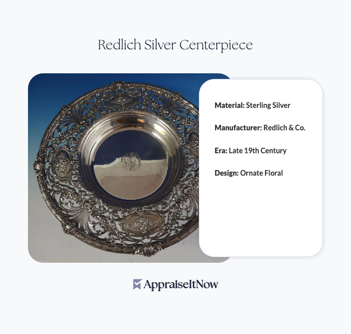 Redlich Silver Centerpiece