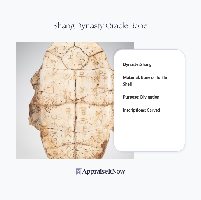 Shang Dynasty Oracle Bone