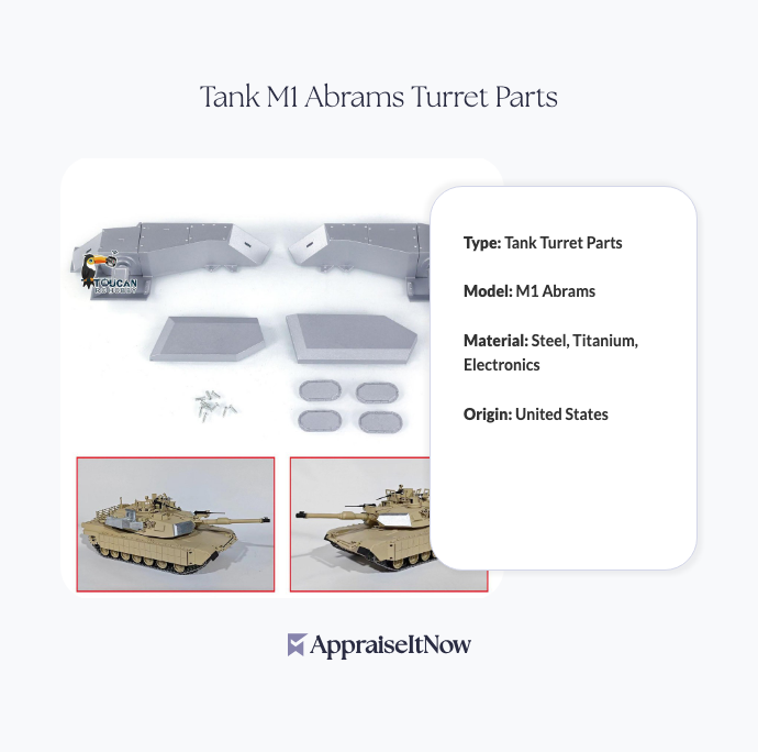 Facts of a Tank M1 Abrams Turret Parts