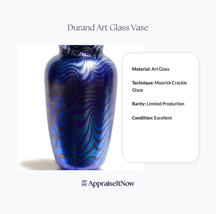 Durand Art Glass Vase