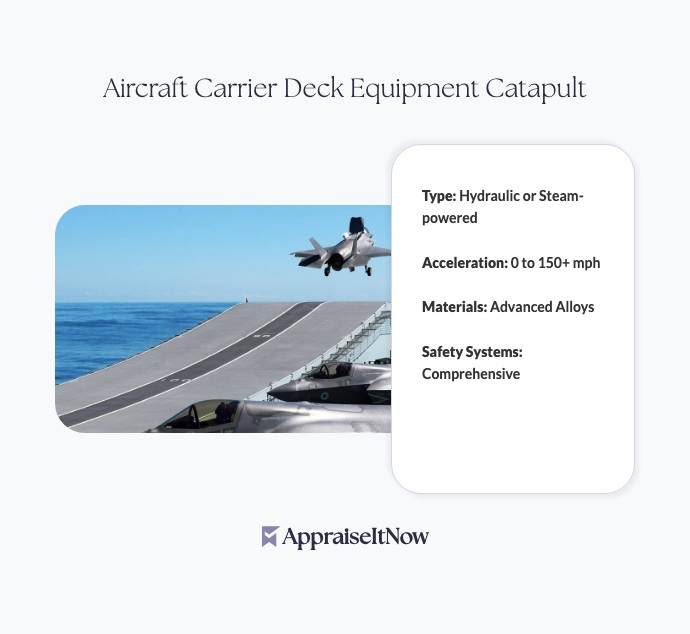 Facts of an Aircraft Carrier Deck Equipment Catapult