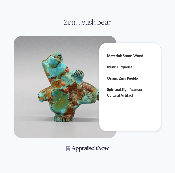 Facts of a Zuni Fetish Bear
