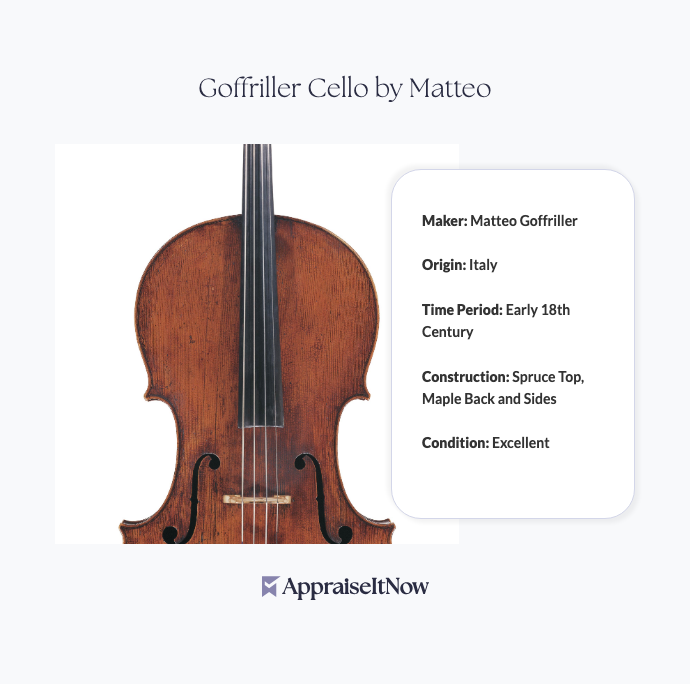 Facts of a Goffriller Cello by Matteo