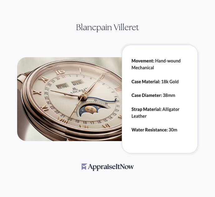 Facts of a Blancpain Villeret