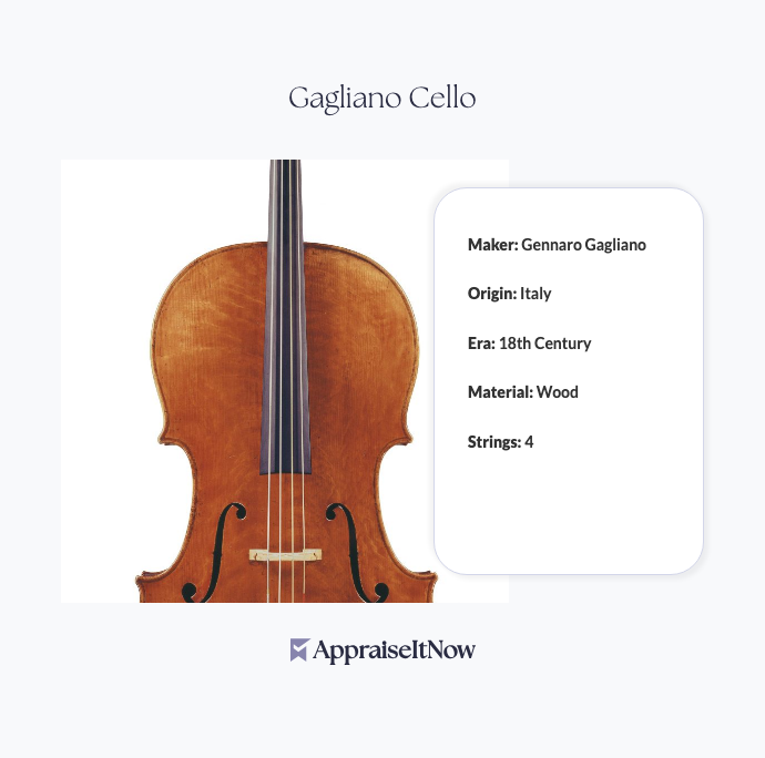 Facts of a Gagliano Cello