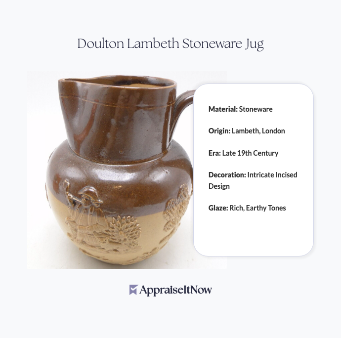 Facts of a Doulton Lambeth Stoneware Jug