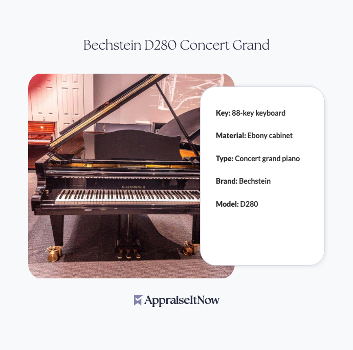 Facts of a Bechstein D280 Concert Grand