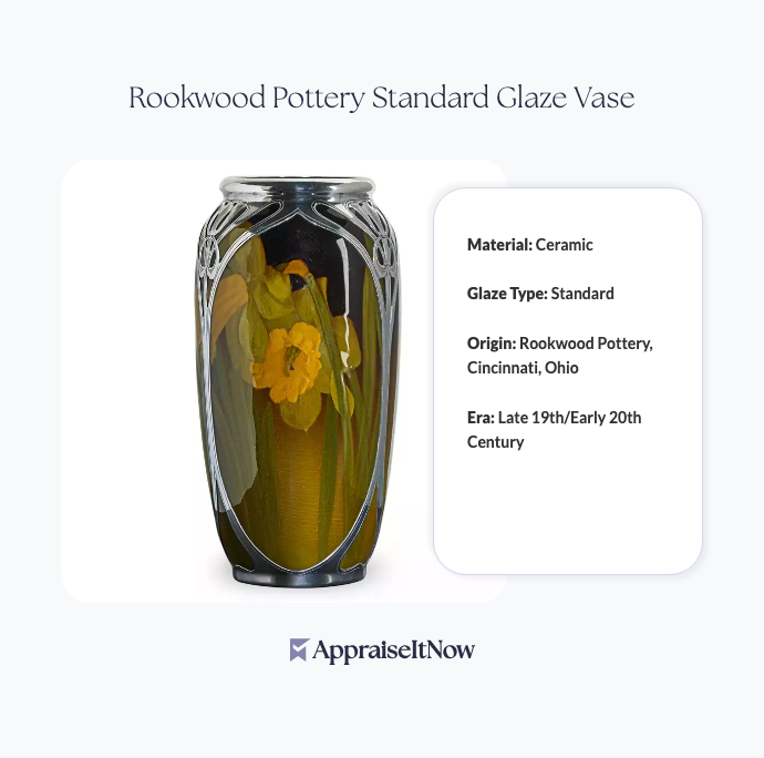 Facts of a Rookwood Pottery Standard Glaze Vase