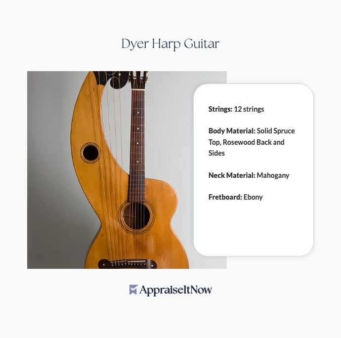 Facts of a Dyer Harp Guitar