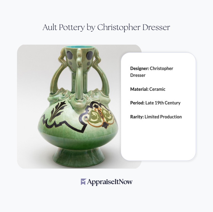Facts of an Ault Pottery by Christopher Dresser