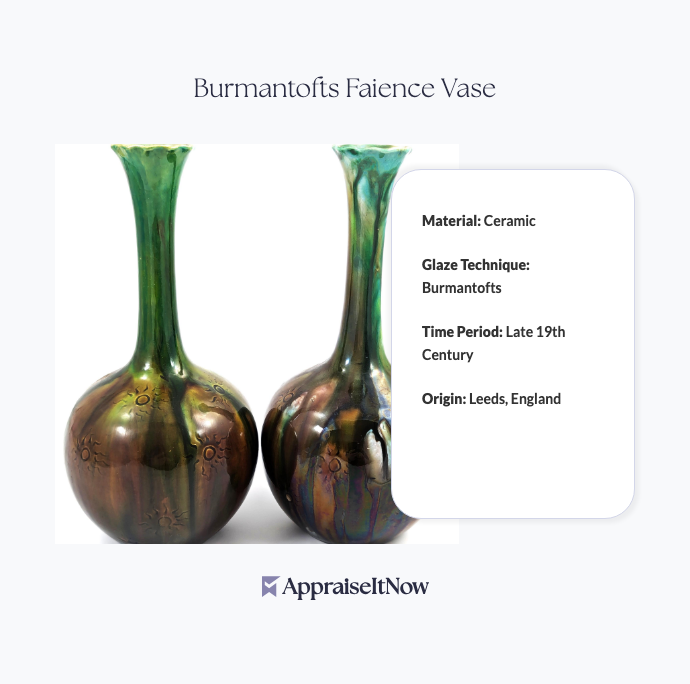 Facts of a Burmantofts Faience Vase