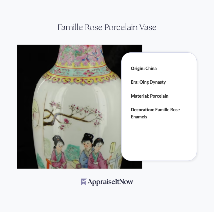 Facts of a Famille Rose Porcelain Vase