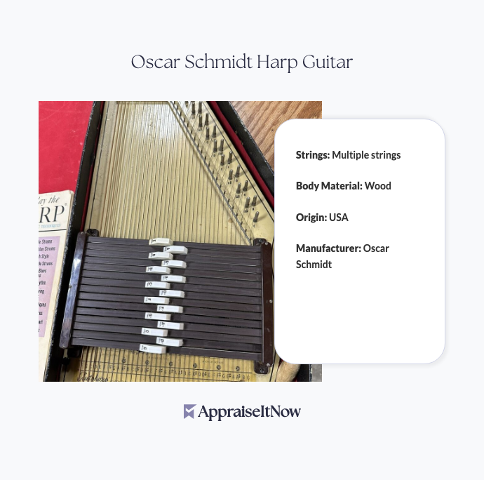 Facts of an Oscar Schmidt Harp Guitar