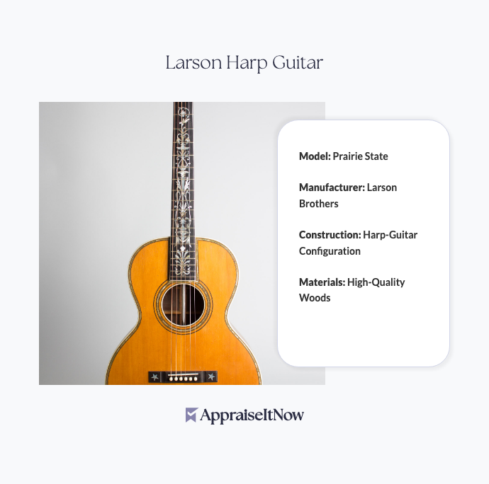 Facts of a Larson Harp Guitar