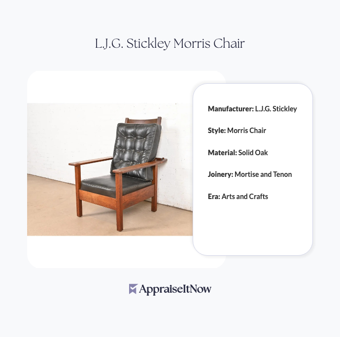 L.J.G. Stickley Morris Chair