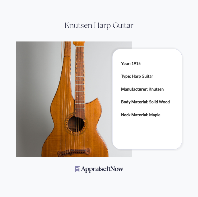 Facts of a Knutsen Harp Guitar