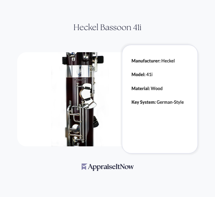 Facts of a Heckel Bassoon 41i