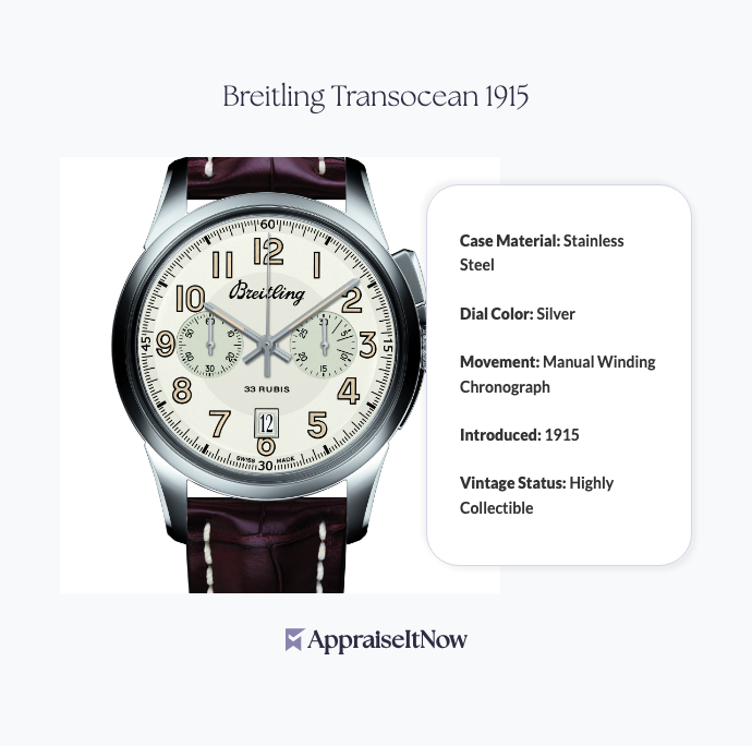 Facts of a Breitling Transocean 1915