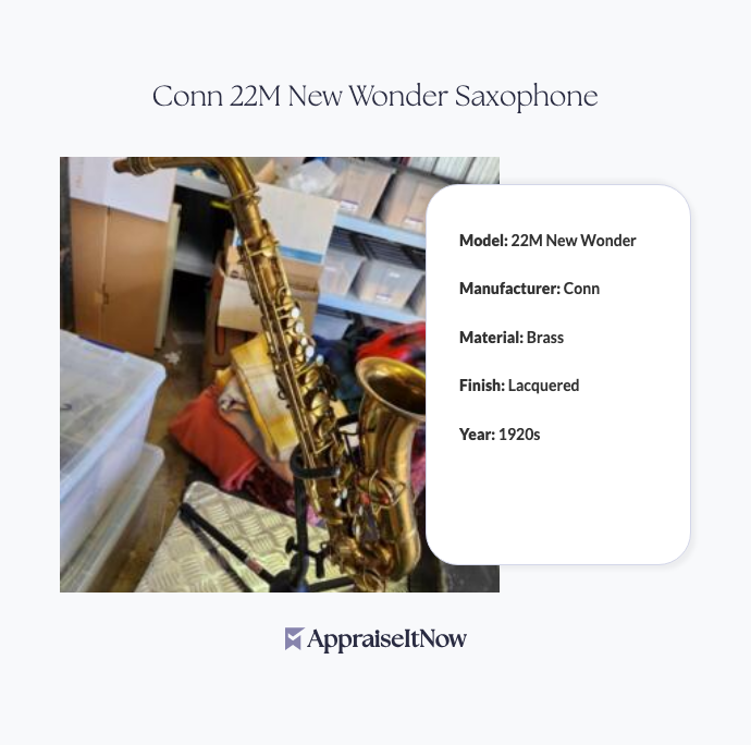 Facts of a Conn 22M New Wonder Saxophone