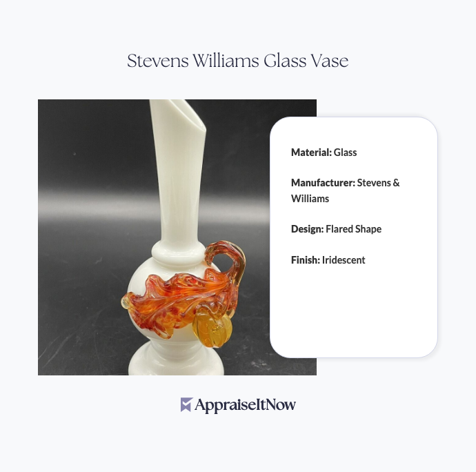 Stevens Williams Glass Vase