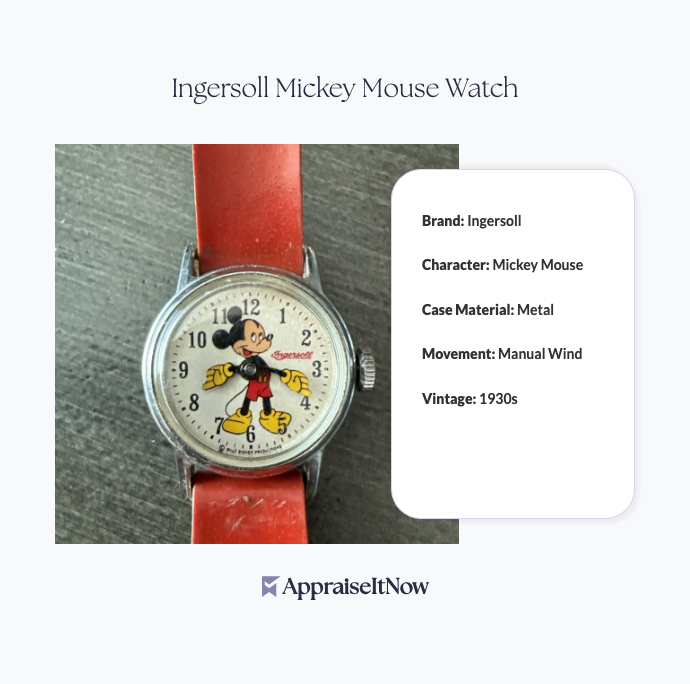 Facts of an Ingersoll Mickey Mouse Watch