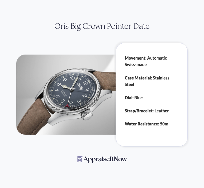 Facts of an Oris Big Crown Pointer Date