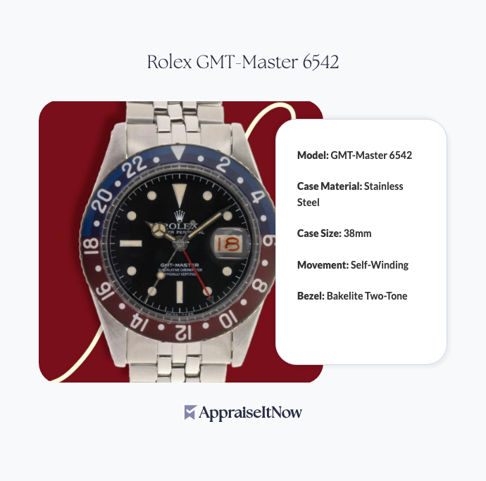 Facts of a Rolex GMT-Master 6542