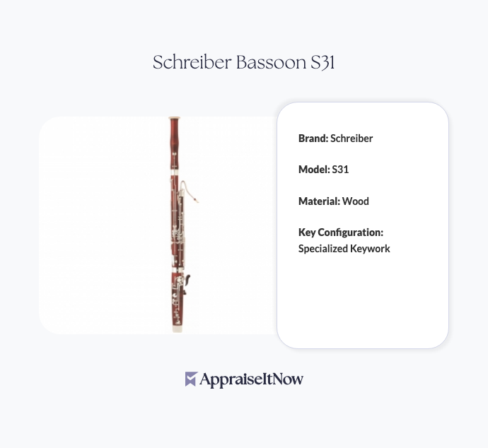Facts of a Schreiber Bassoon S31