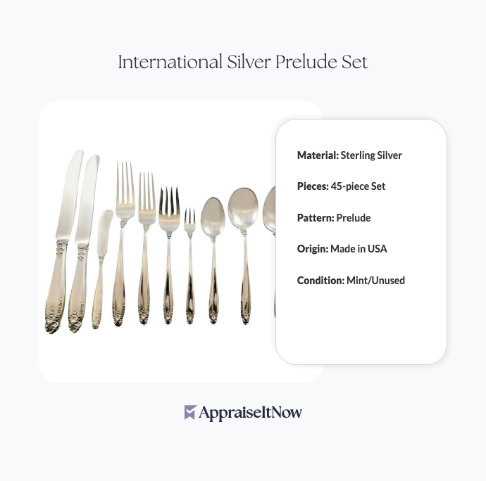 Facts of an International Silver Prelude Set