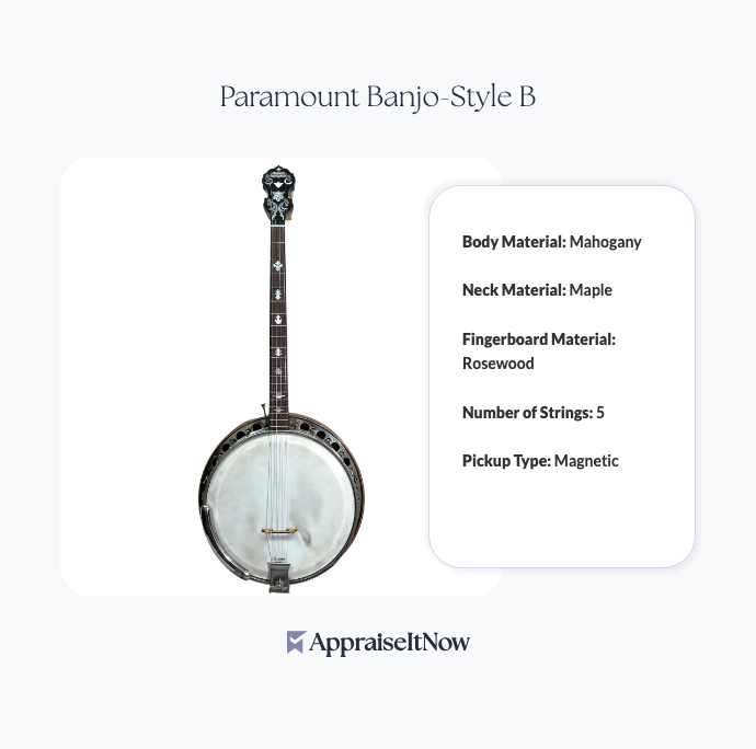 Paramount Banjo-Style B