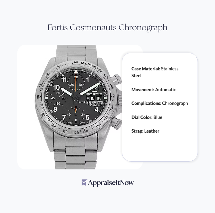 Facts of a Fortis Cosmonauts Chronograph