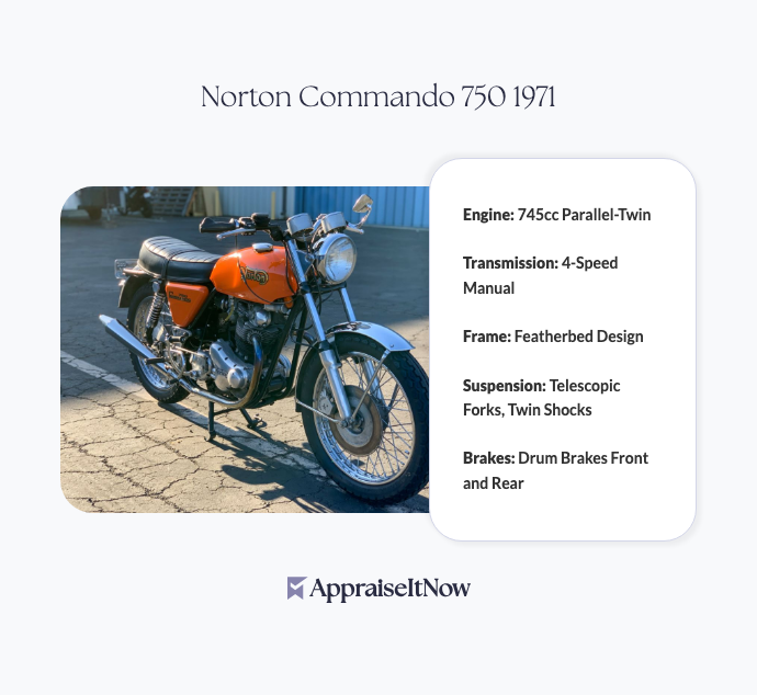 Facts of a Norton Commando 750 1971