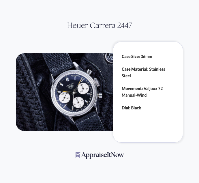 Facts of a Heuer Carrera 2447