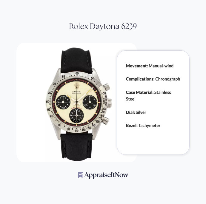 Facts of a Rolex Daytona 6239