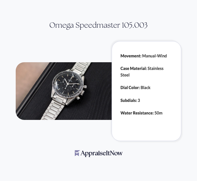 Facts of an Omega Speedmaster 105.003