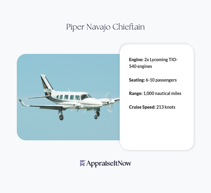 Facts of a Piper Navajo Chieftain