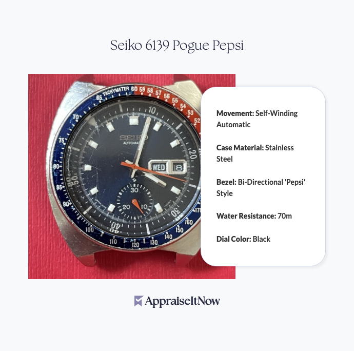 Facts of a Seiko 6139 Pogue Pepsi